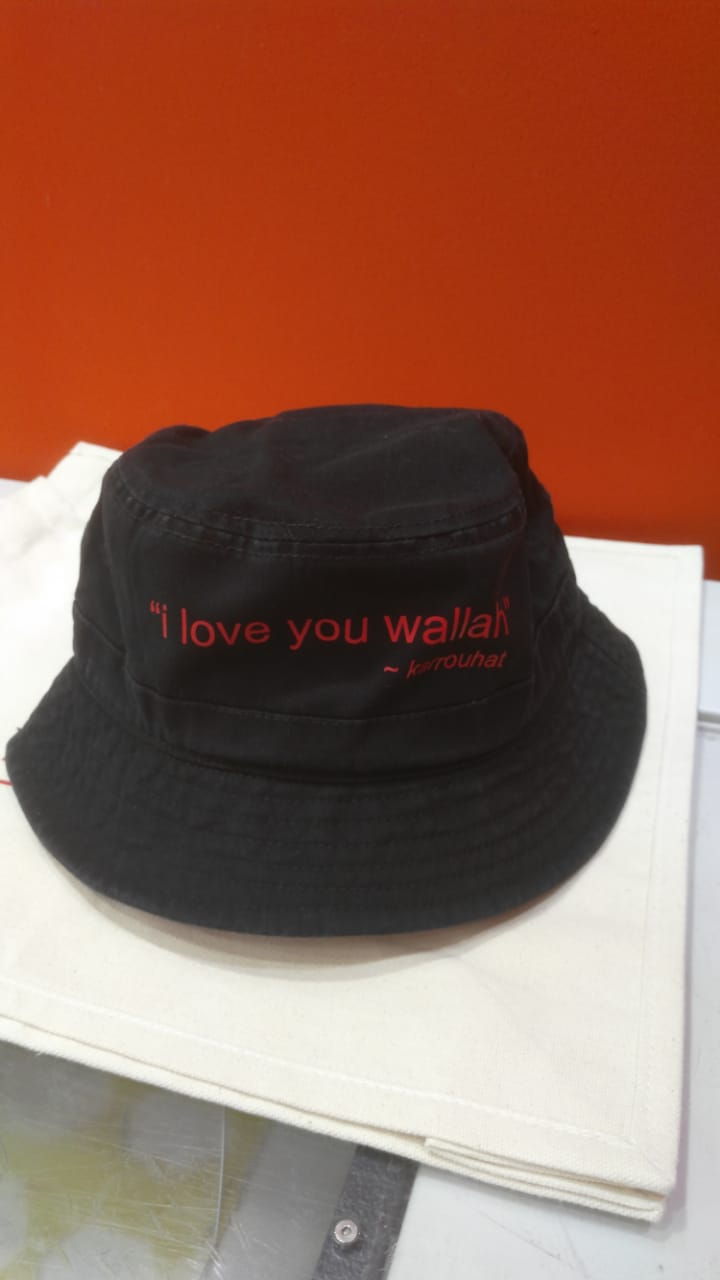 "i love you wallah" Bucket hat